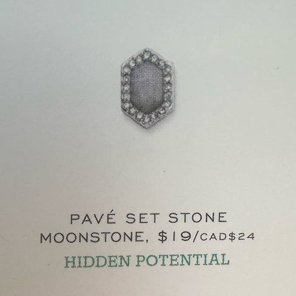 Keep Collective Pave Set Stone Moonstone (Hidden Potential) - Picture 1 of 2